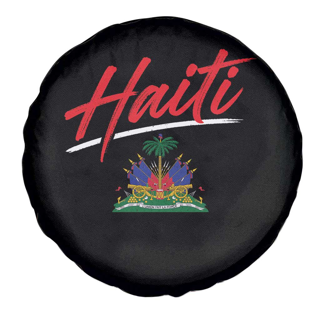 Retro Haiti Spare Tire Cover Haitian Gift Ayiti Roots
