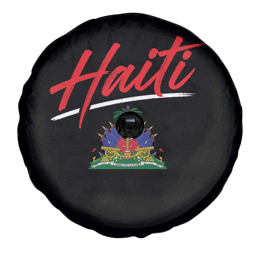 Retro Haiti Spare Tire Cover Haitian Gift Ayiti Roots