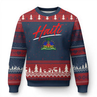 Retro Haiti Ugly Christmas Sweater Haitian Gift Ayiti Roots