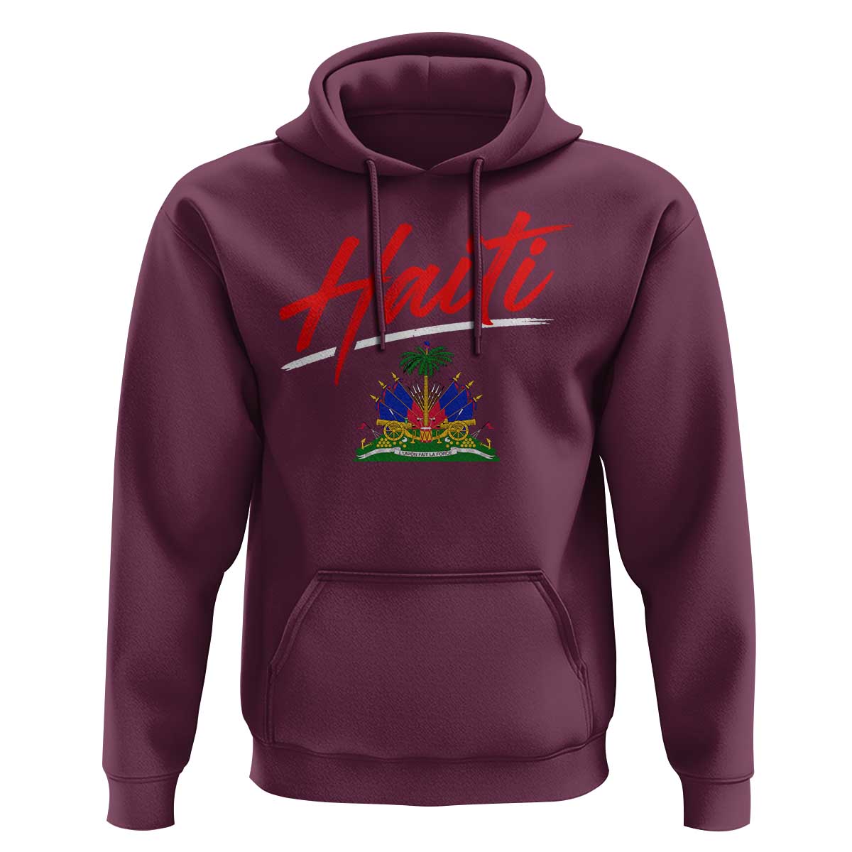 Retro Haiti Hoodie Haitian Gift Ayiti Roots