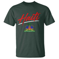 Retro Haiti T Shirt Haitian Gift Ayiti Roots