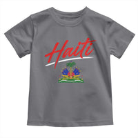 Retro Haiti Toddler T Shirt Haitian Gift Ayiti Roots