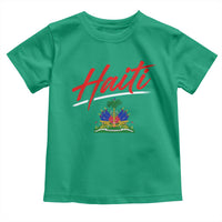 Retro Haiti Toddler T Shirt Haitian Gift Ayiti Roots