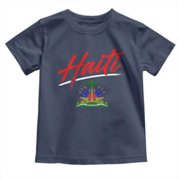 Retro Haiti Toddler T Shirt Haitian Gift Ayiti Roots