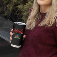 Retro Haiti Tumbler Cup Haitian Gift Ayiti Roots