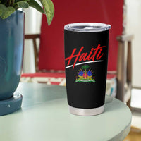 Retro Haiti Tumbler Cup Haitian Gift Ayiti Roots