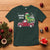 Personalized Dinosaur Christmas T Shirt Custom Name Merry Rexmas Xmas Pet Dino Trex Red Truck Family - Wonder Print Shop