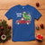 Personalized Dinosaur Christmas T Shirt Custom Name Merry Rexmas Xmas Pet Dino Trex Red Truck Family - Wonder Print Shop