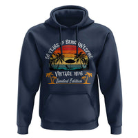 Vintage 50th Birthday Hoodie Retro 1976 Limited Edition 50 Year Old
