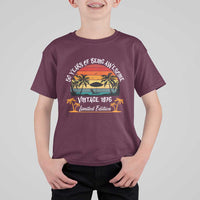 Vintage 50th Birthday T Shirt For Kid Retro 1976 Limited Edition 50 Year Old