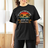 Vintage 50th Birthday T Shirt For Women Retro 1976 Limited Edition 50 Year Old
