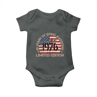 50th Birthday Baby Onesie Vintage 1976 50 Year Old Birthday USA Flag
