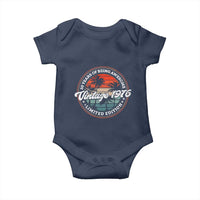 50th Birthday Gifts Baby Onesie Vintage 1976 50 Year Old Birthday