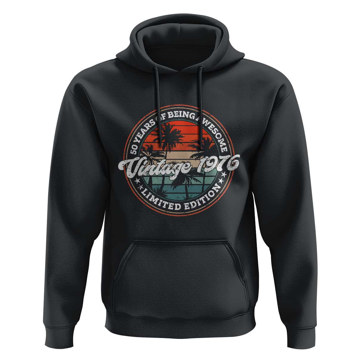 50th Birthday Gifts Hoodie Vintage 1976 50 Year Old Birthday