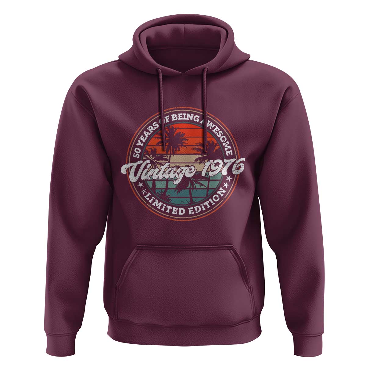 50th Birthday Gifts Hoodie Vintage 1976 50 Year Old Birthday