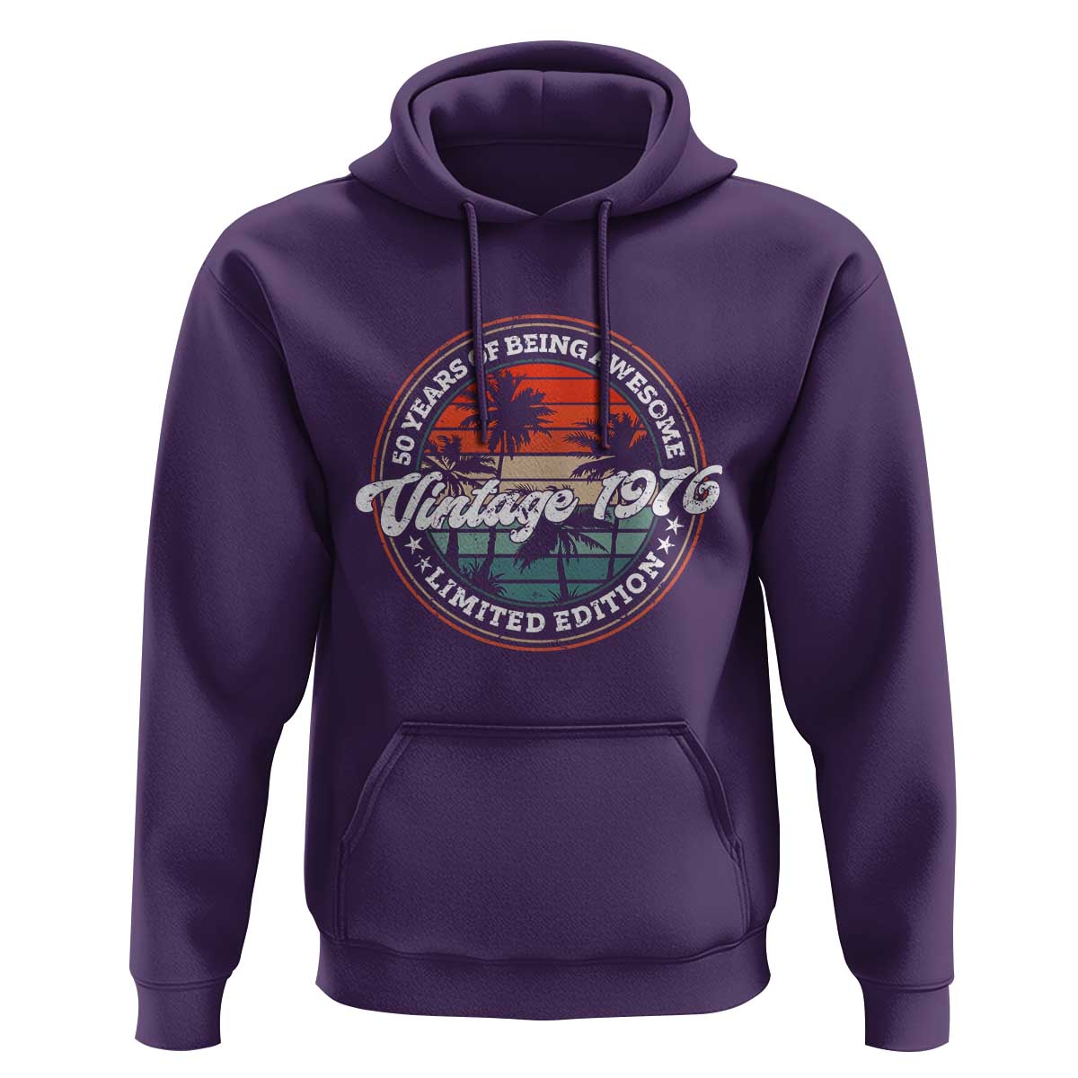 50th Birthday Gifts Hoodie Vintage 1976 50 Year Old Birthday