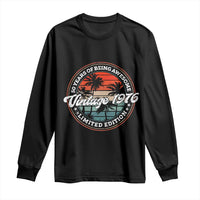 50th Birthday Gifts Long Sleeve Shirt Vintage 1976 50 Year Old Birthday