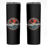 50th Birthday Gifts Skinny Tumbler Vintage 1976 50 Year Old Birthday
