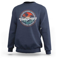 50th Birthday Gifts Sweatshirt Vintage 1976 50 Year Old Birthday