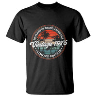 50th Birthday Gifts T Shirt Vintage 1976 50 Year Old Birthday