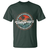 50th Birthday Gifts T Shirt Vintage 1976 50 Year Old Birthday