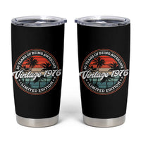 50th Birthday Gifts Tumbler Cup Vintage 1976 50 Year Old Birthday