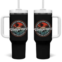 50th Birthday Gifts Tumbler With Handle Vintage 1976 50 Year Old Birthday