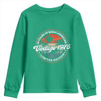 50th Birthday Gifts Youth Sweatshirt Vintage 1976 50 Year Old Birthday