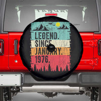 Vintage 1976 Birthday Spare Tire Cover Retro 50th Birthday Gifts 50 Years Old