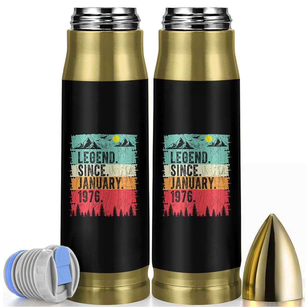 Vintage 1976 Birthday Bullet Tumbler Retro 50th Birthday Gifts 50 Years Old