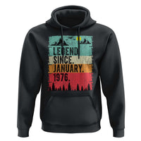 Vintage 1976 Birthday Hoodie Retro 50th Birthday Gifts 50 Years Old
