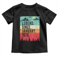 Vintage 1976 Birthday Toddler T Shirt Retro 50th Birthday Gifts 50 Years Old