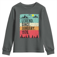 Vintage 1976 Birthday Youth Sweatshirt Retro 50th Birthday Gifts 50 Years Old