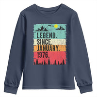 Vintage 1976 Birthday Youth Sweatshirt Retro 50th Birthday Gifts 50 Years Old