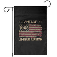 Vintage 1965 Birthday Garden Flag Limited Edition Retro American Flag