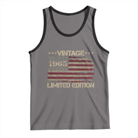 Vintage 1965 Birthday Tank Top Limited Edition Retro American Flag