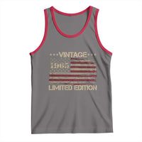 Vintage 1965 Birthday Tank Top Limited Edition Retro American Flag