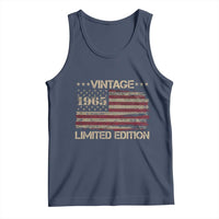 Vintage 1965 Birthday Tank Top Limited Edition Retro American Flag