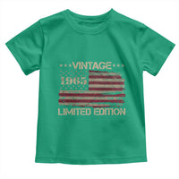 Vintage 1965 Birthday Toddler T Shirt Limited Edition Retro American Flag