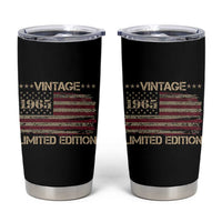 Vintage 1965 Birthday Tumbler Cup Limited Edition Retro American Flag