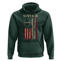 Vintage 1965 Birthday Hoodie Retro American Flag Limited Edition