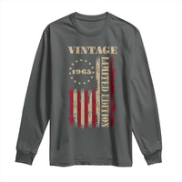 Vintage 1965 Birthday Long Sleeve Shirt Retro American Flag Limited Edition
