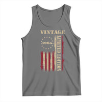 Vintage 1965 Birthday Tank Top Retro American Flag Limited Edition