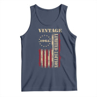 Vintage 1965 Birthday Tank Top Retro American Flag Limited Edition