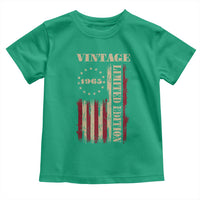 Vintage 1965 Birthday Toddler T Shirt Retro American Flag Limited Edition