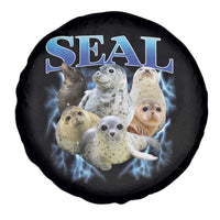 Baby Seals Spare Tire Cover Retro Sea Dog Bootleg Vintage Graphic 90s