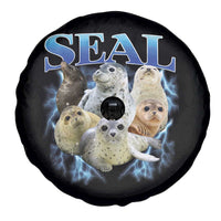 Baby Seals Spare Tire Cover Retro Sea Dog Bootleg Vintage Graphic 90s