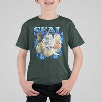Baby Seals T Shirt For Kid Retro Sea Dog Bootleg Vintage Graphic 90s