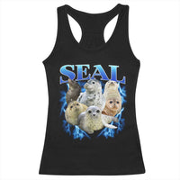 Baby Seals Racerback Tank Top Retro Sea Dog Bootleg Vintage Graphic 90s