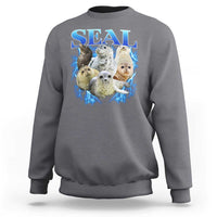 Baby Seals Sweatshirt Retro Sea Dog Bootleg Vintage Graphic 90s